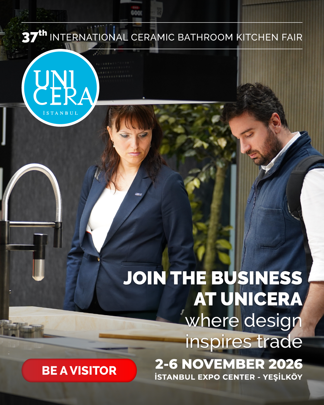 Unicera İstanbul Facebook ad: Discover global brands in the ceramics, bathroom, and…