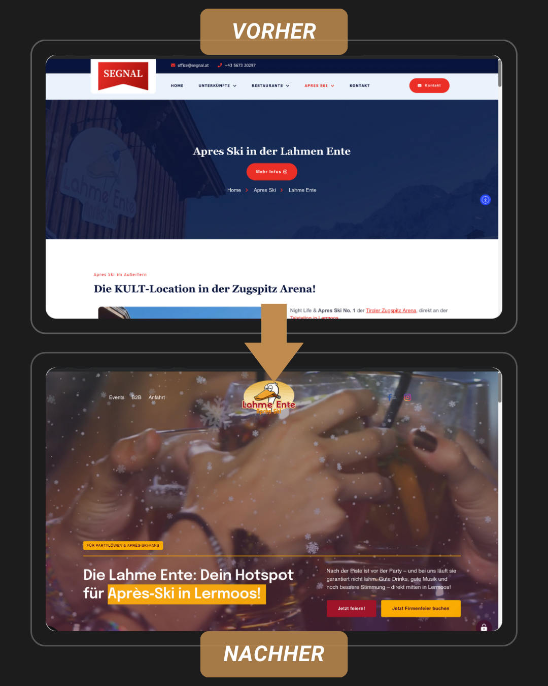 Eray Eroglu - M&E Webdesign Facebook ad