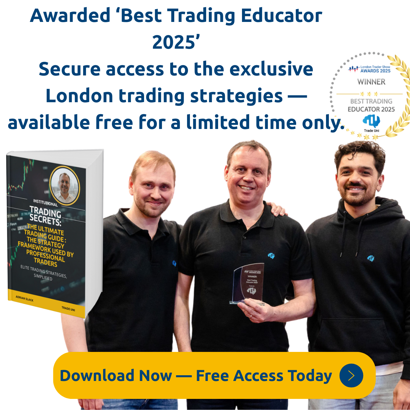 TradeUni.Global Facebook ad: Still Stuck in the Rat Race? Discover How Traders Build a…