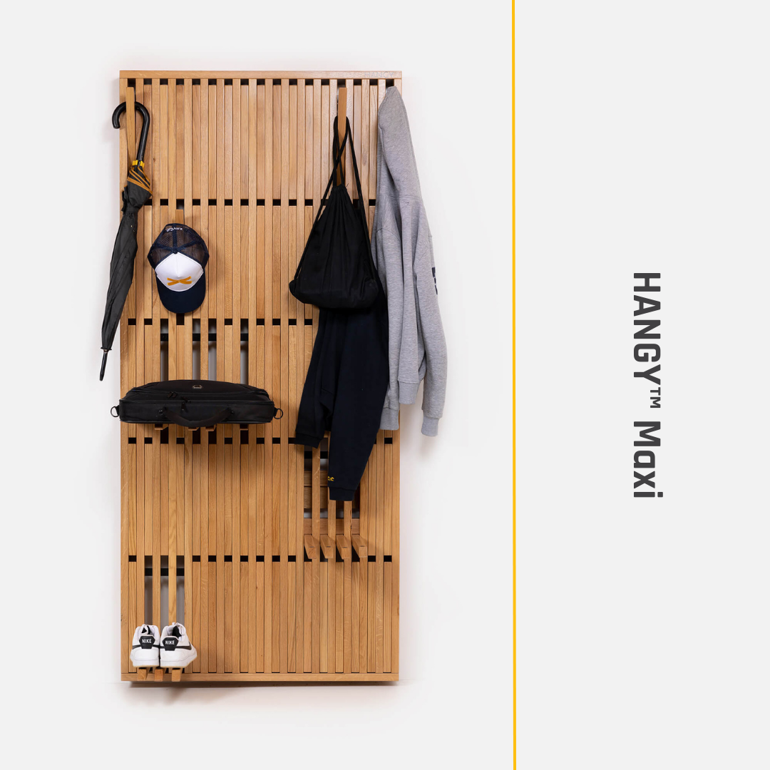 Kavčič Furniture Facebook ad: Hangy: Das Schweizer Taschenmesser für deinen Raum.