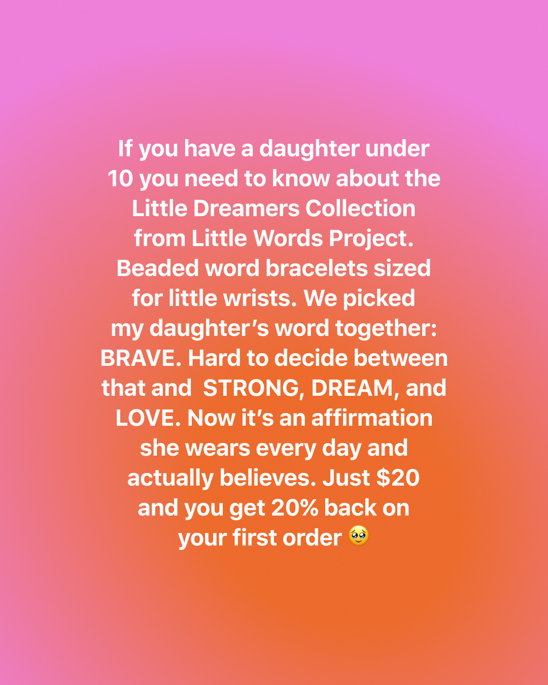 Life by Leanna Facebook ad: Affirmations She Wears And Believes