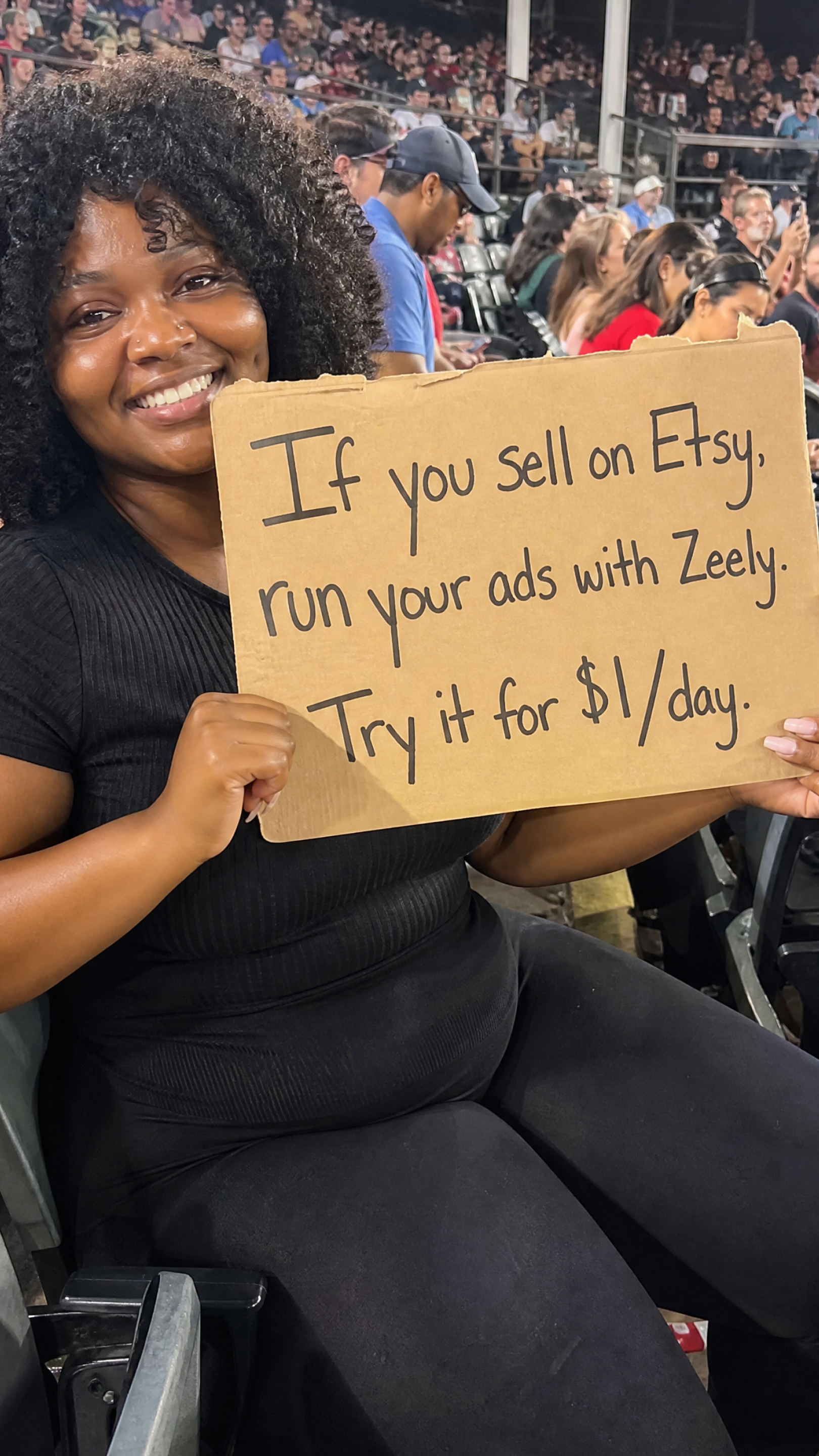 Zeely Facebook ad