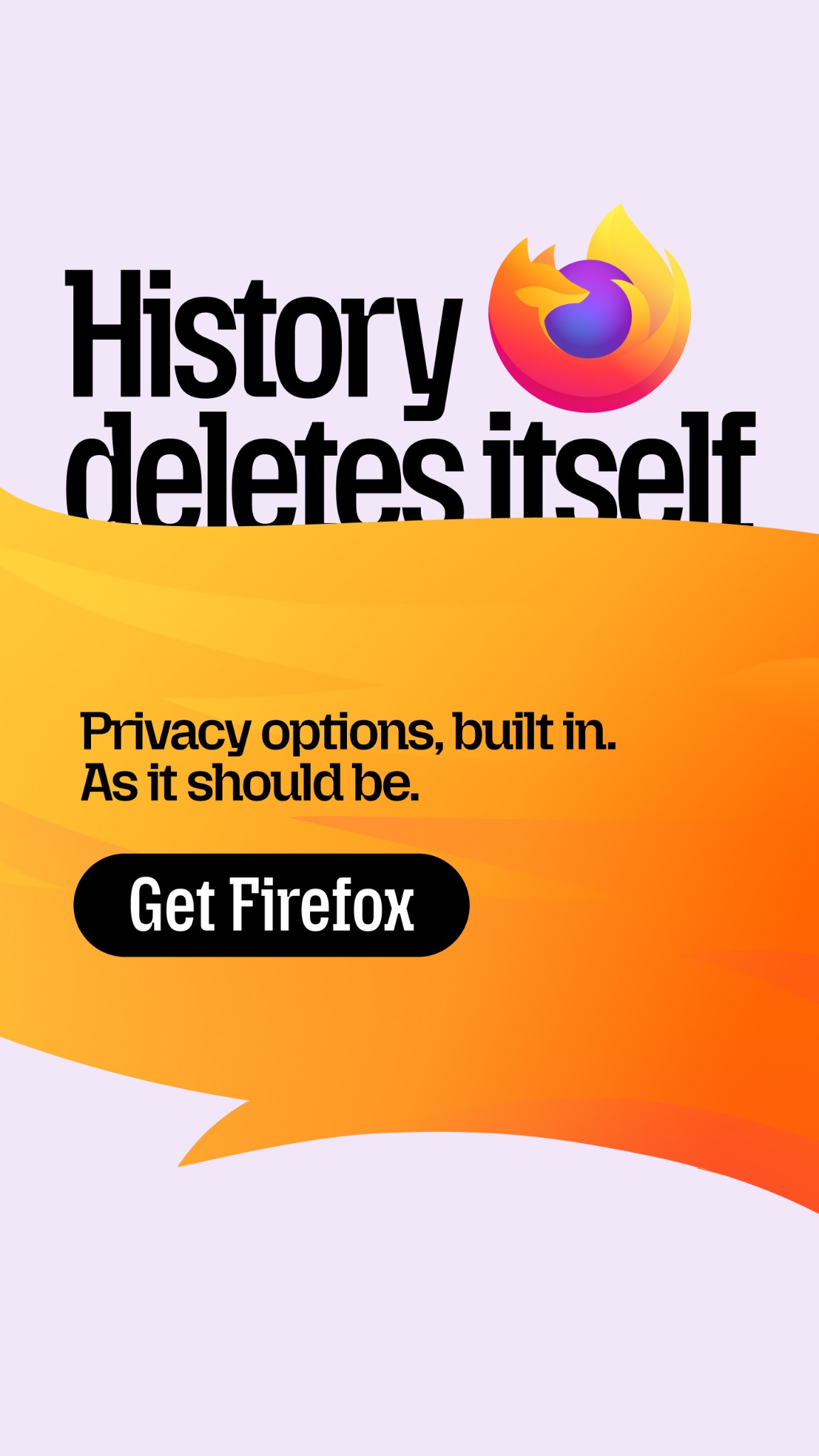 Firefox Facebook ad
