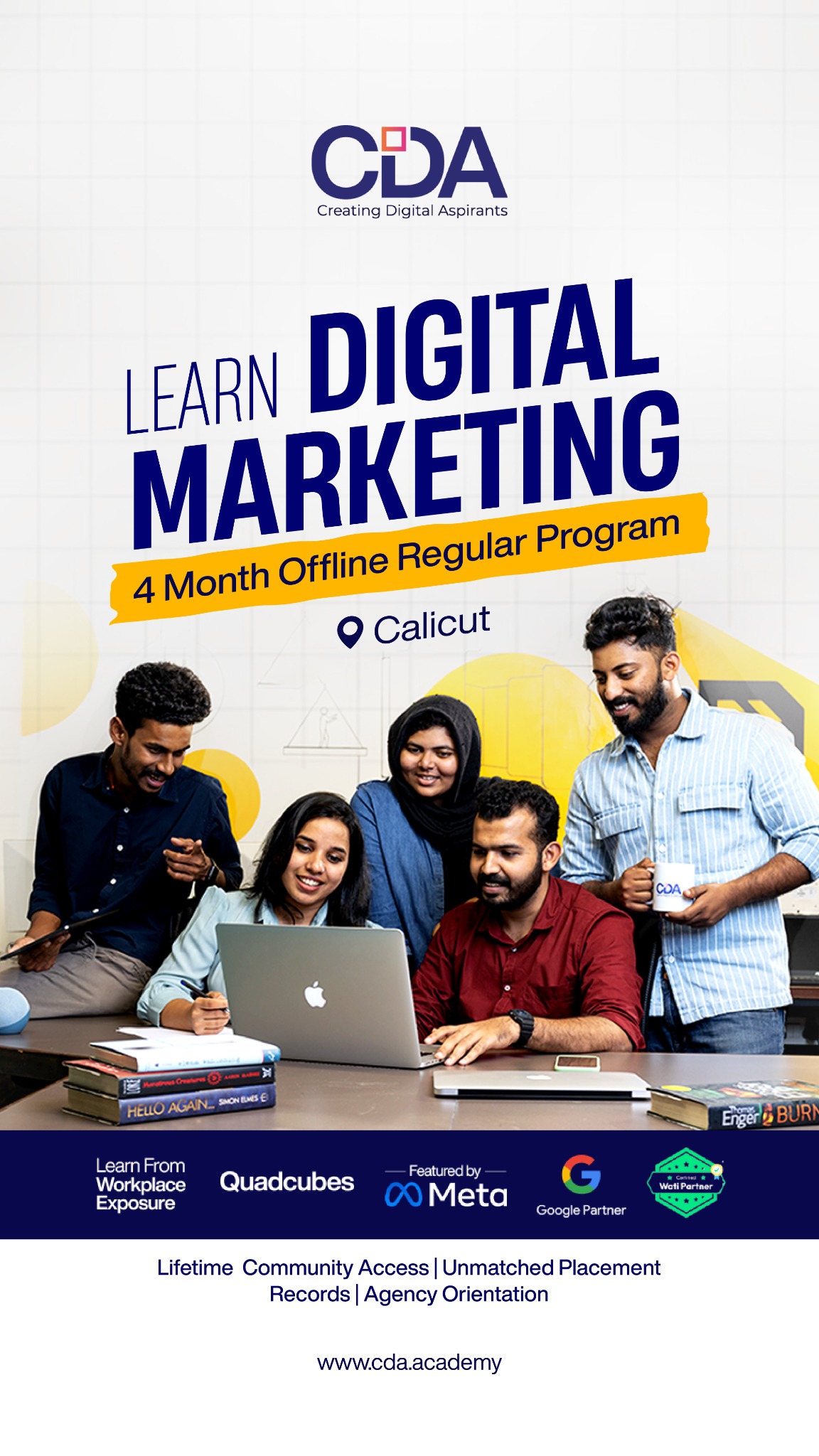 CDA Academy Facebook ad from Feb 17, 2026