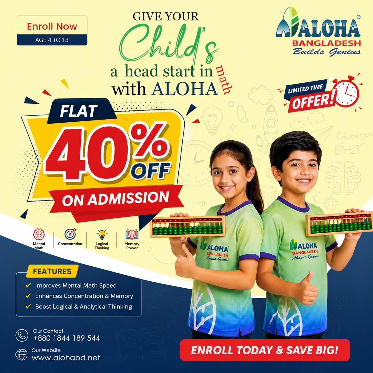 ALOHA Bangladesh Facebook ad