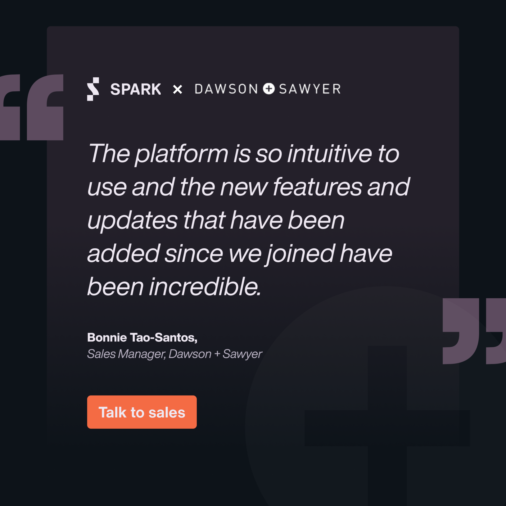 Spark Real Estate Software Facebook ad