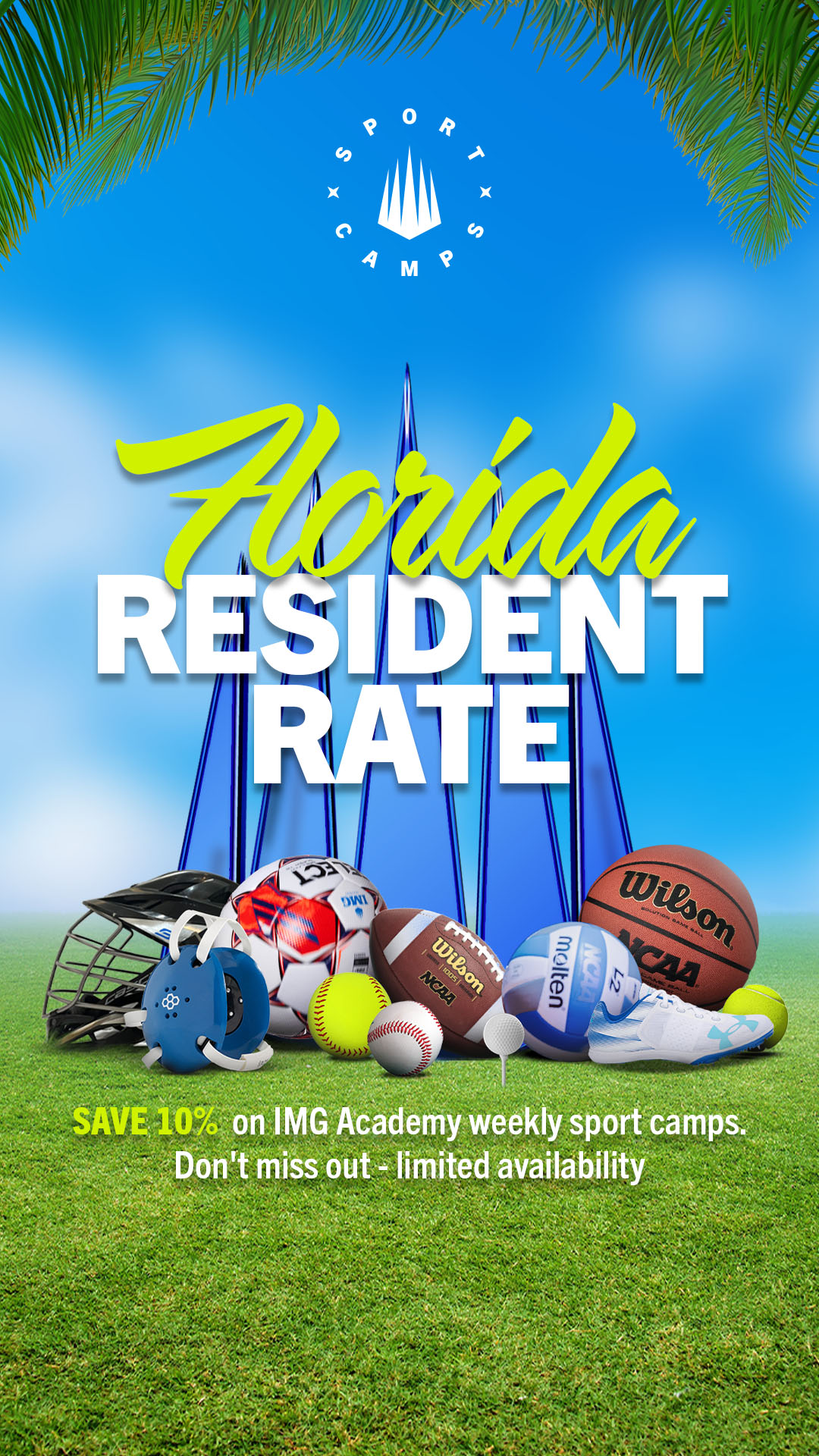 IMG Academy Facebook ad