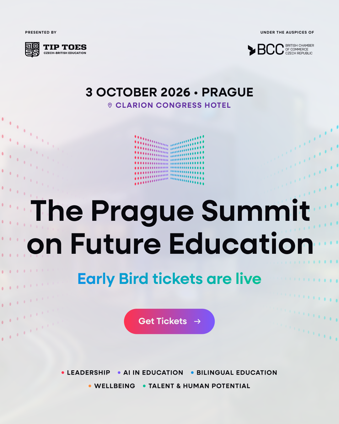 The Prague Summit on Future Education Facebook ad: The Prague Summit on Future Education is officially…
