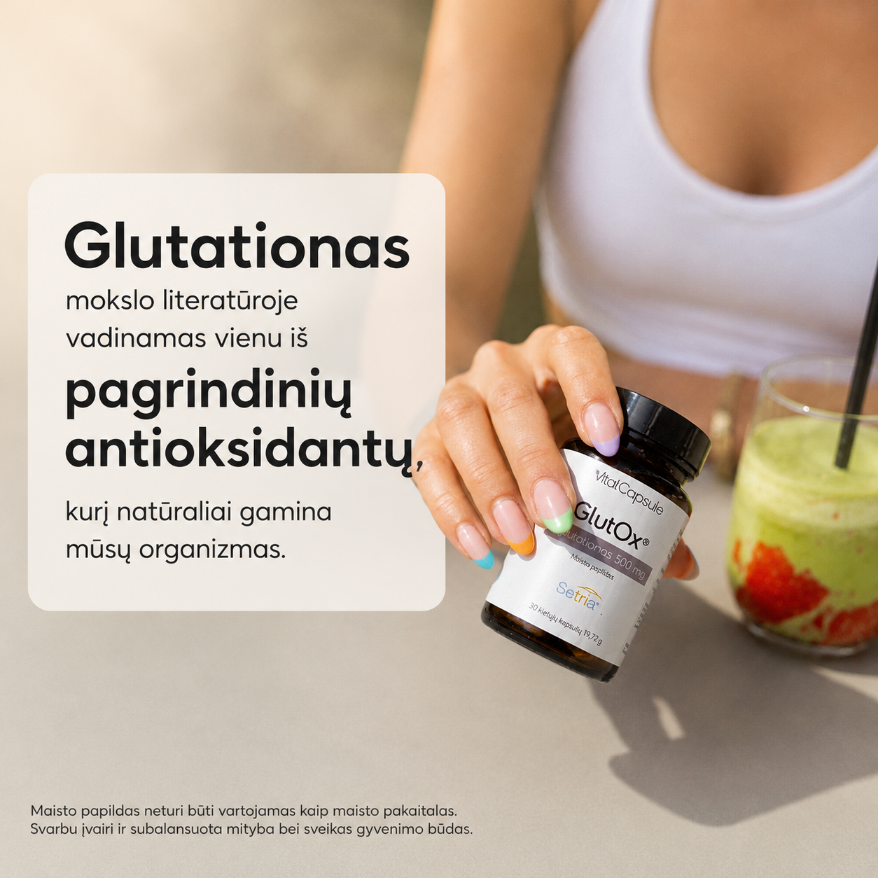 VitalCapsule Facebook ad: Pasinaudok Specialiu Vasaros Pasiūlymu! Nuolaidos Iki 30…
