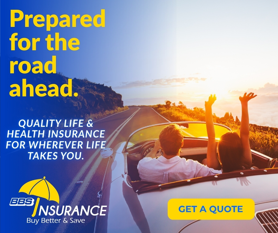 BBS Insurance Facebook ad: Insurance for the journey ahead