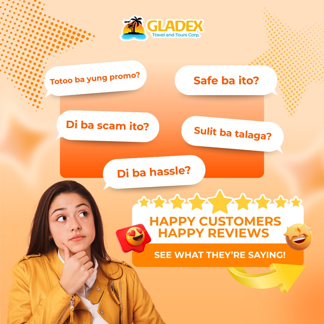 Gladex Travel & Tours Facebook ad