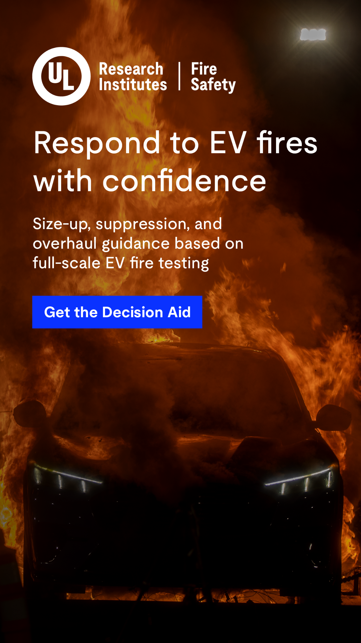 Fire Safety Research Institute Facebook ad from Aug 11, 2026
