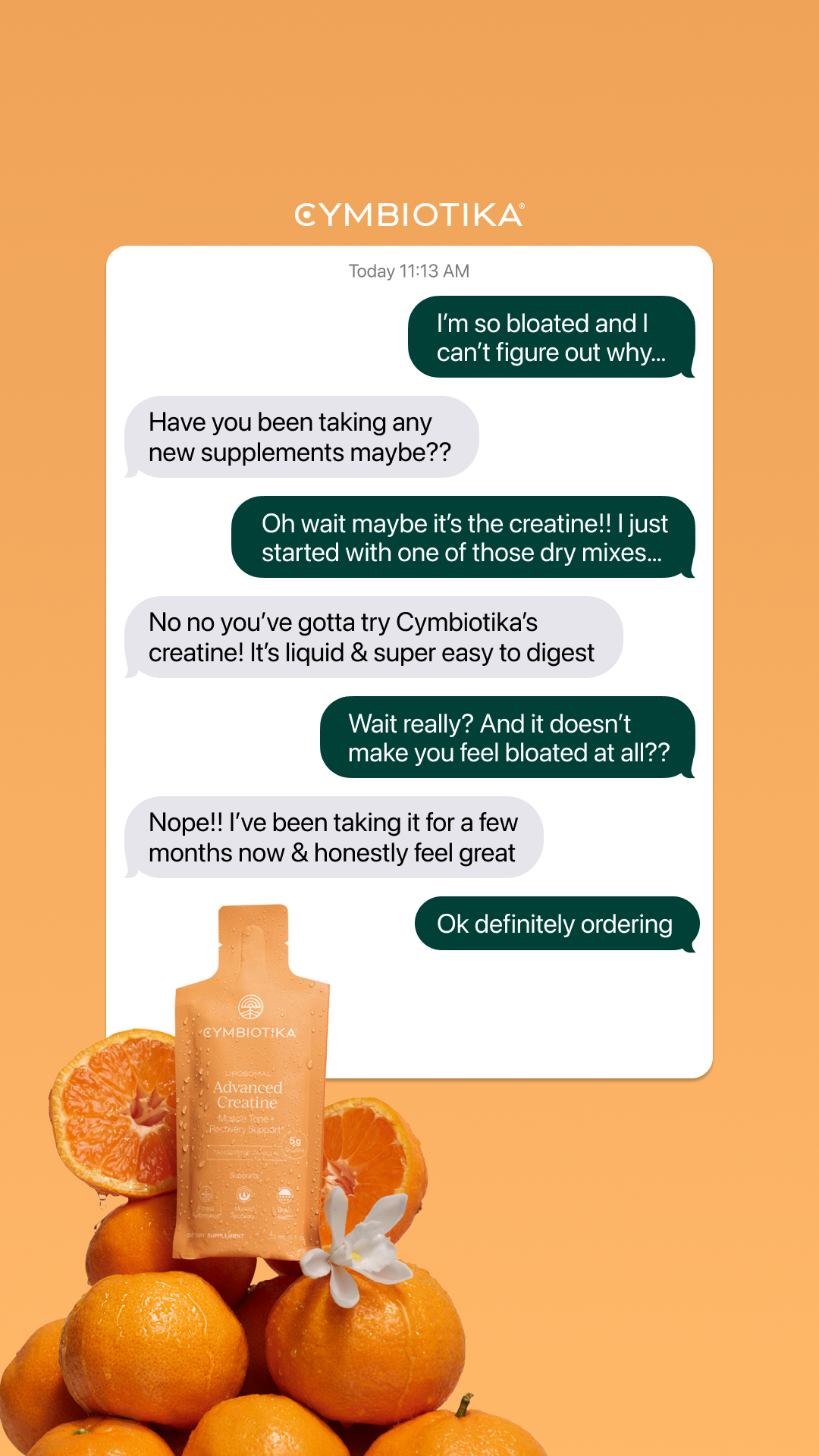 Cymbiotika Facebook ad