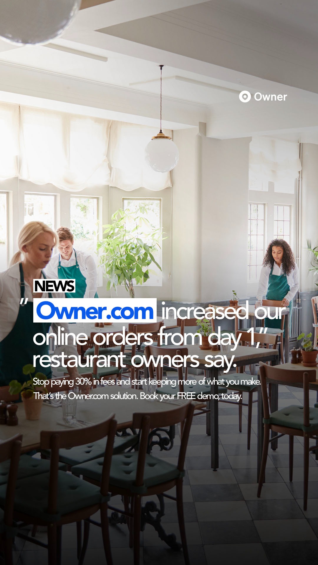 Owner.com Facebook ad