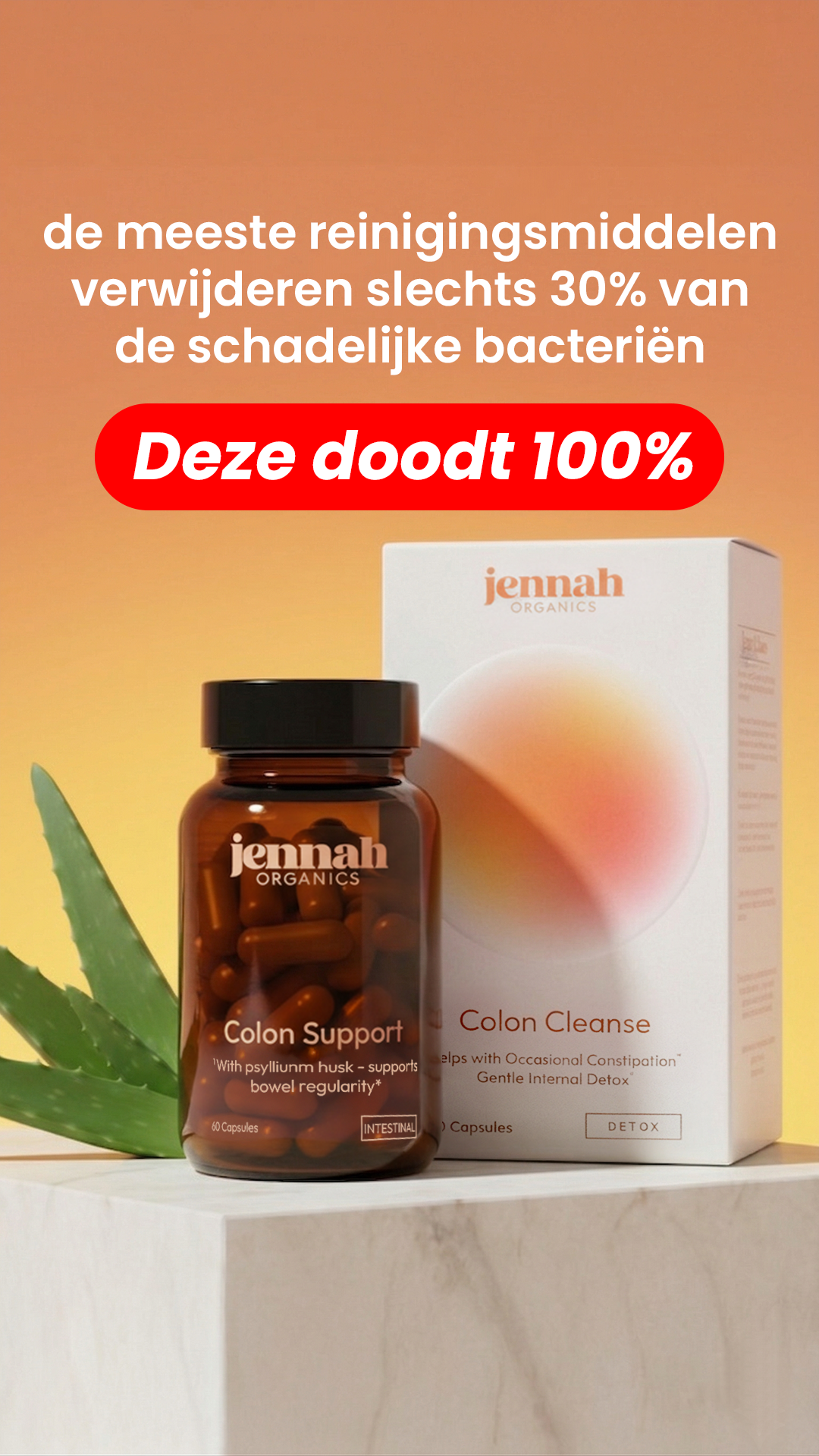 Jennah Organics Facebook ad