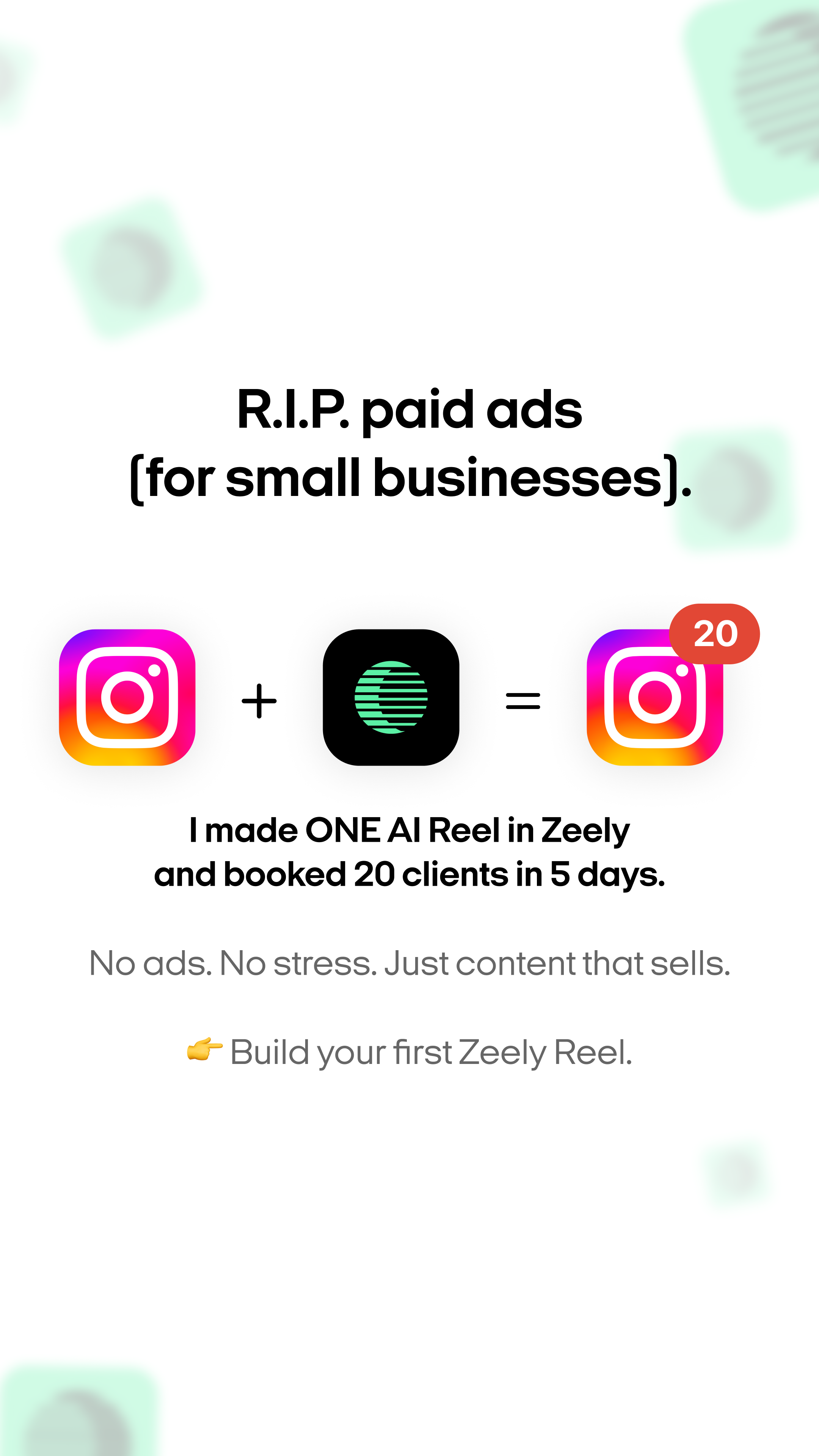 Zeely Facebook ad