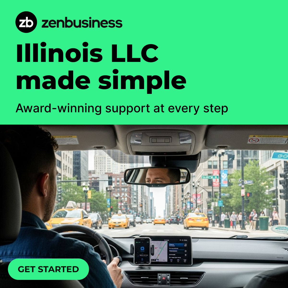 ZenBusiness Facebook ad