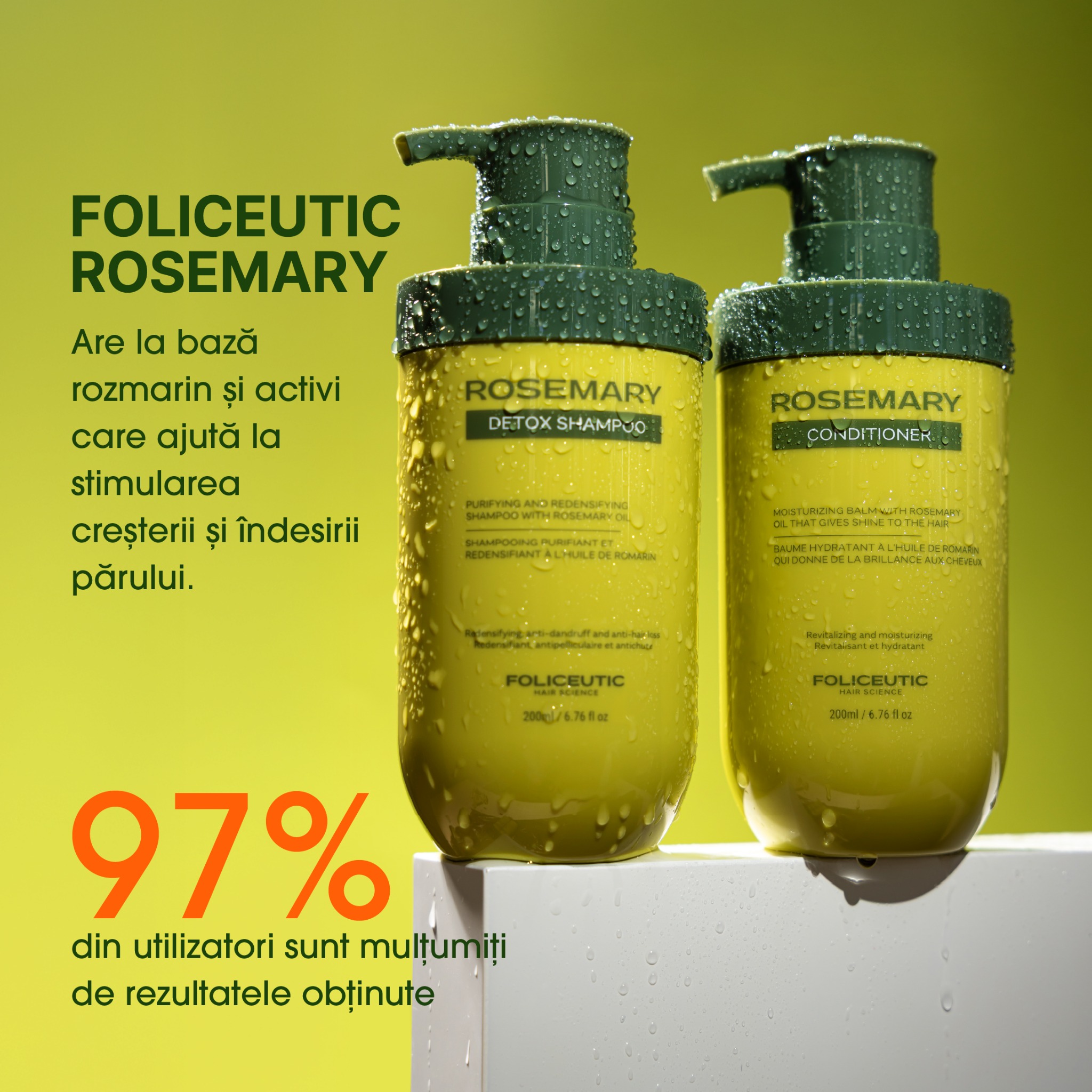 Foliceutic Facebook ad: Loțiunea Rosemary, CADOU la Orice Produs!