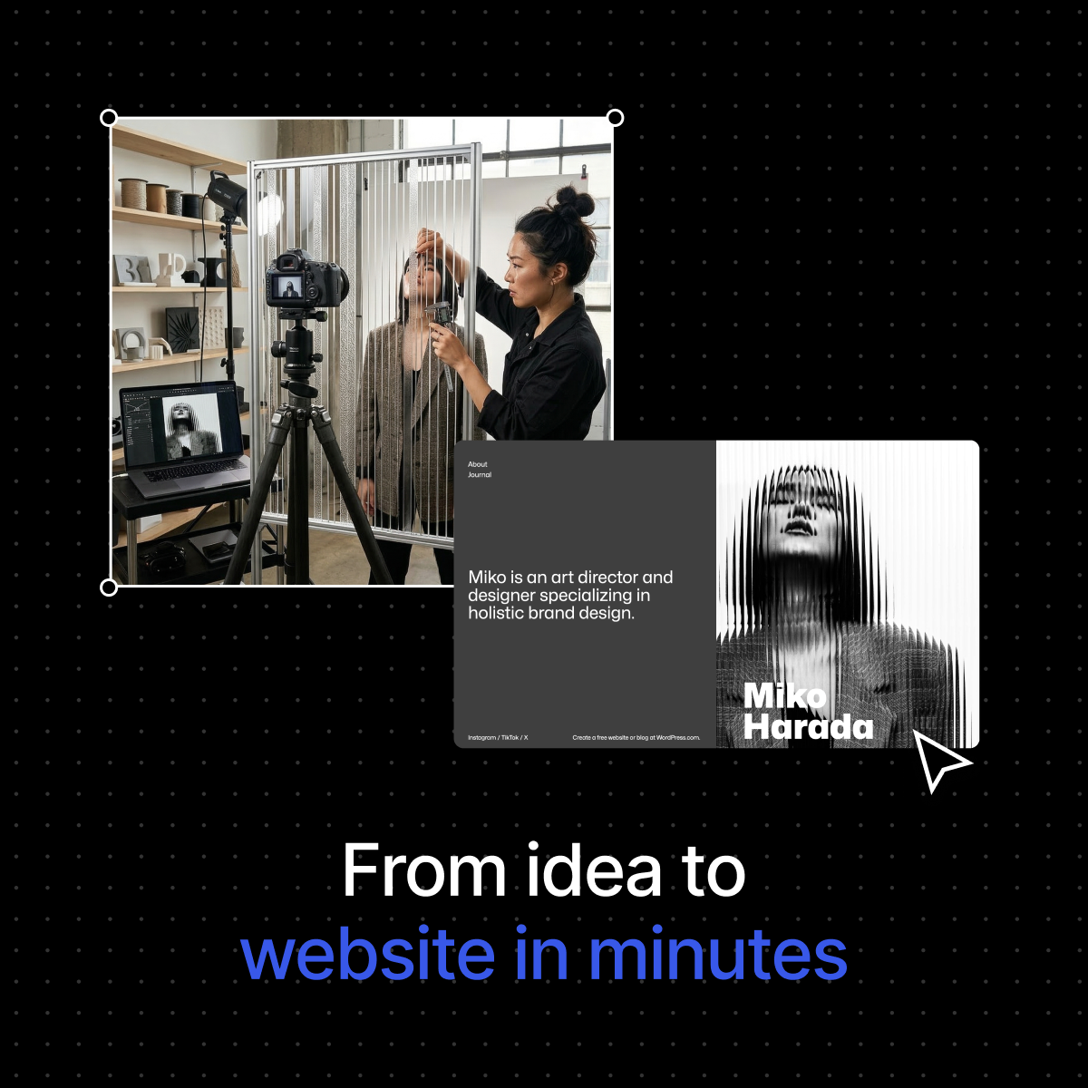 WordPress.com Facebook ad