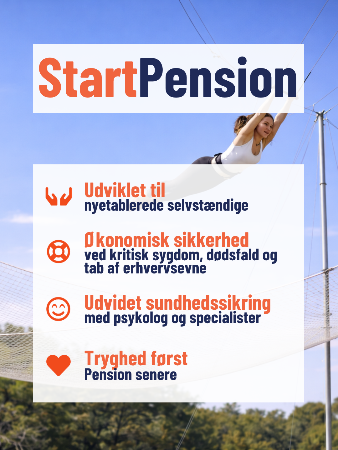 Pension for Selvstændige - PFS Facebook ad: PFS StartPension