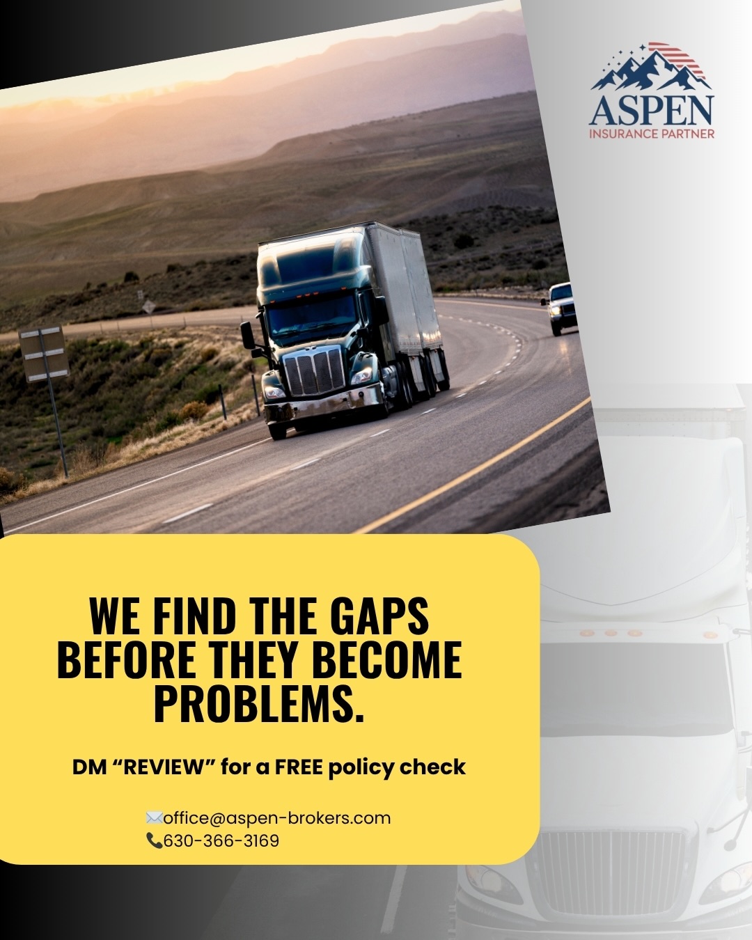 Aspen Insurance Partner Facebook ad