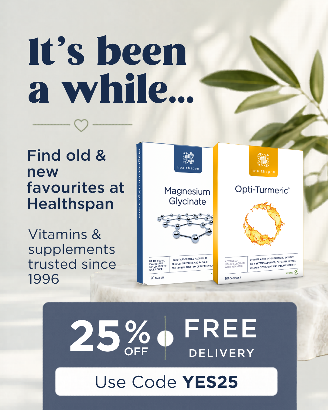 Healthspan Facebook ad
