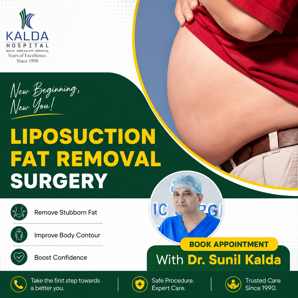Kalda Cosmetic & Hair Transplant Facebook ad