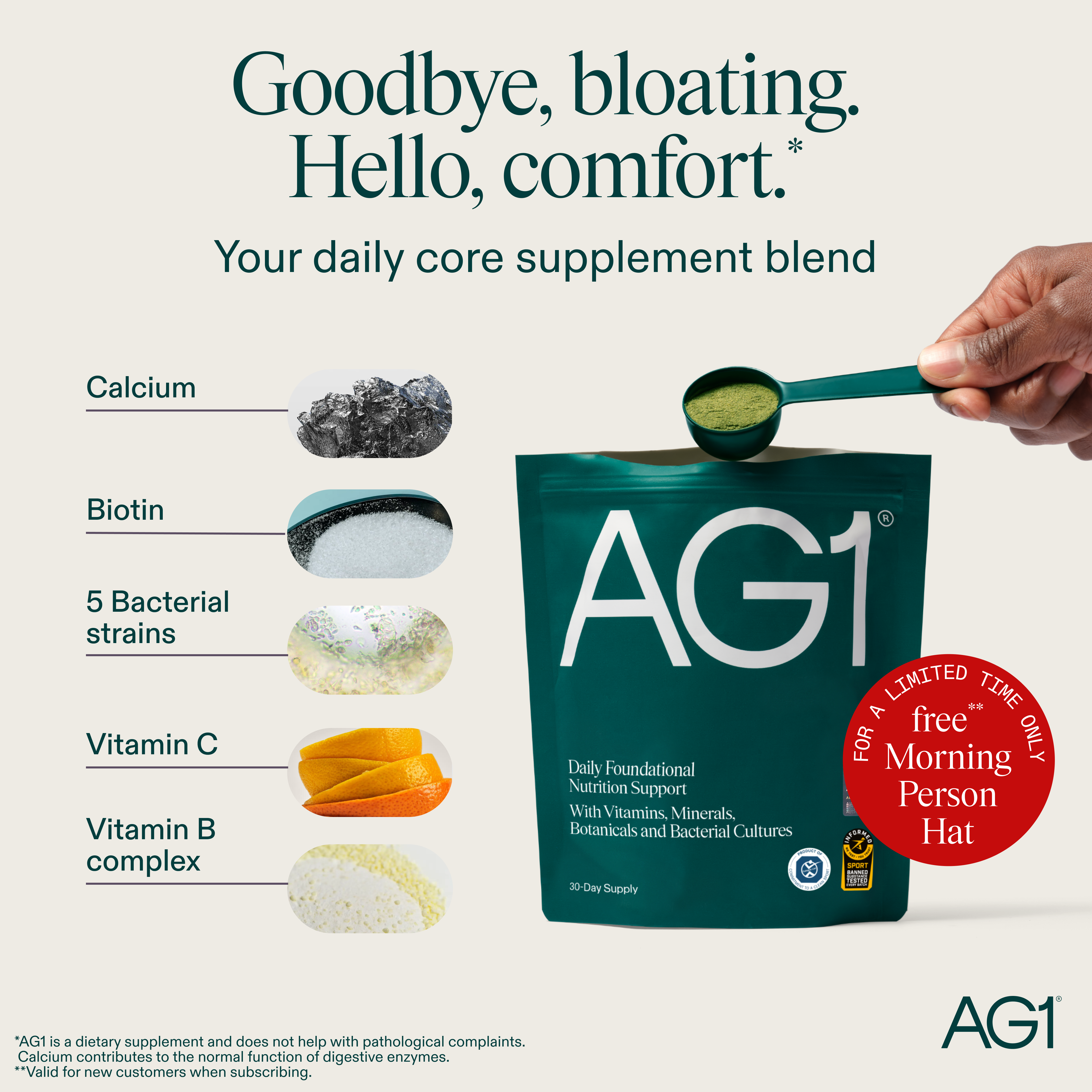 AG1 by Athletic Greens Facebook ad