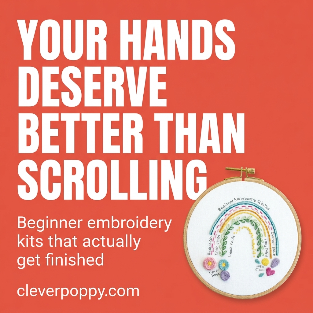 Clever Poppy Facebook ad