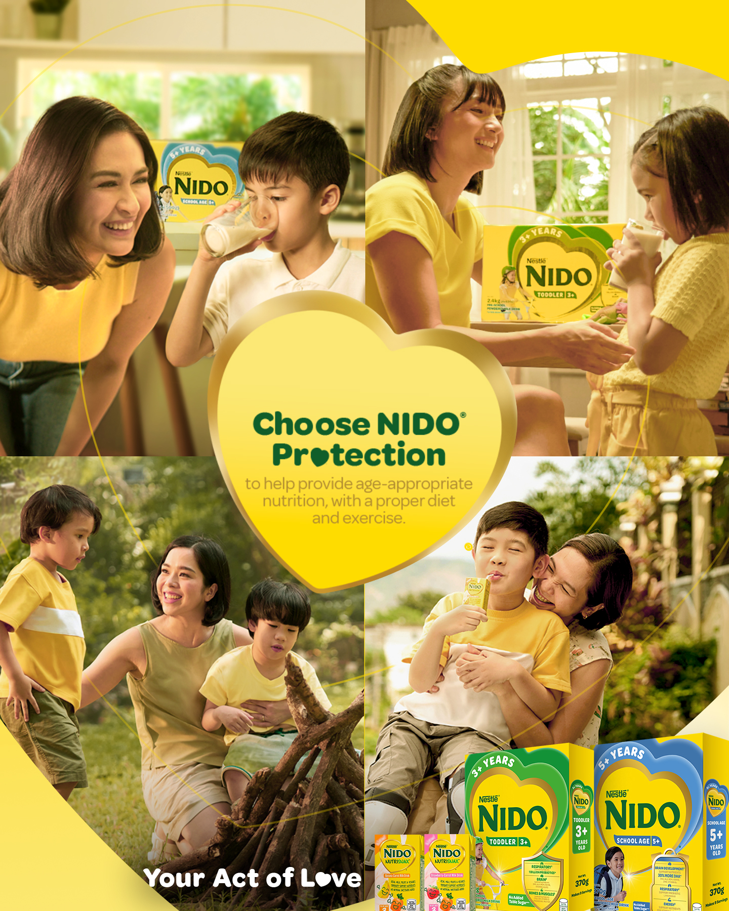 NIDO Milk Drinks Facebook ad