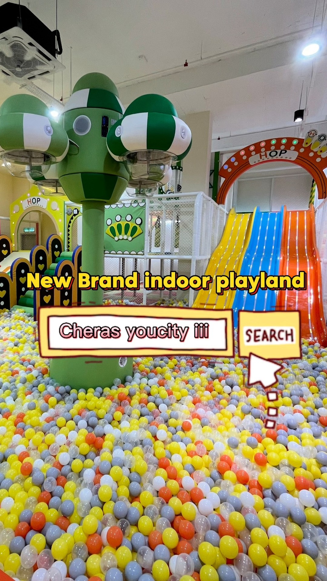 Hop Playland Facebook ad: 【NEW Indoor Playground in Cheras|Tested & Totally Worth…
