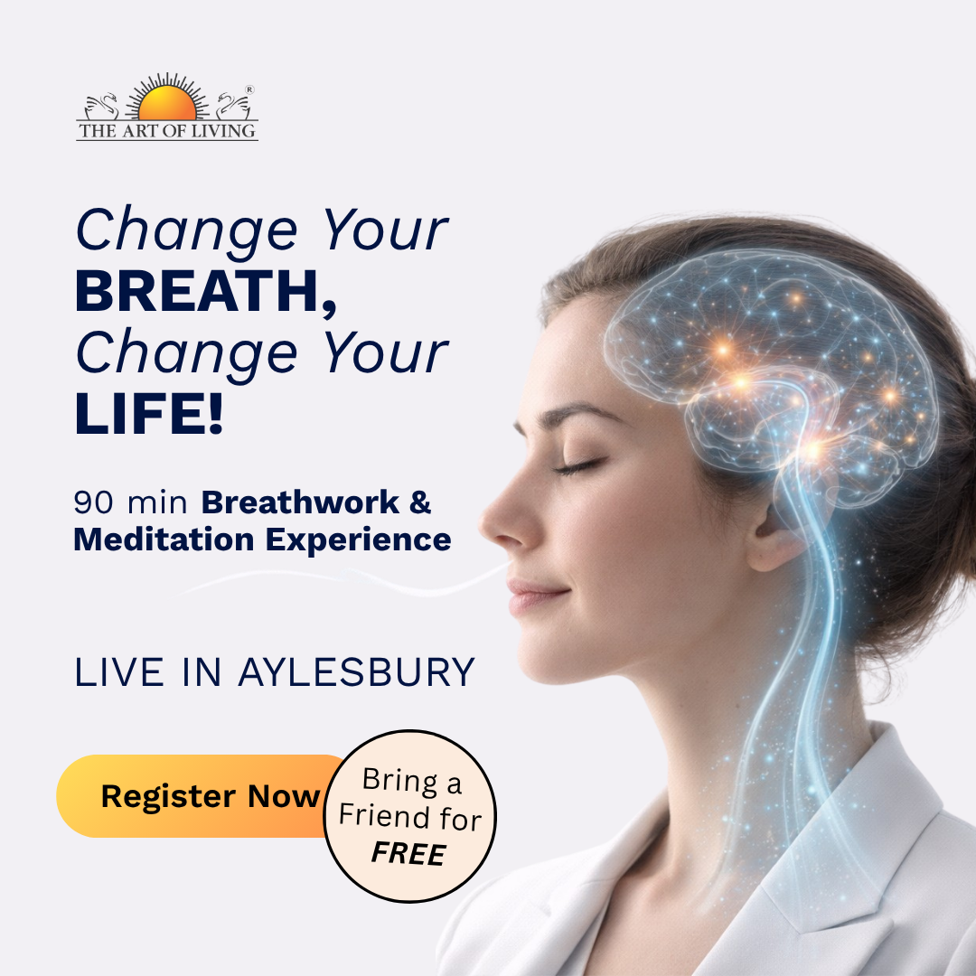 The Art of Living Facebook ad