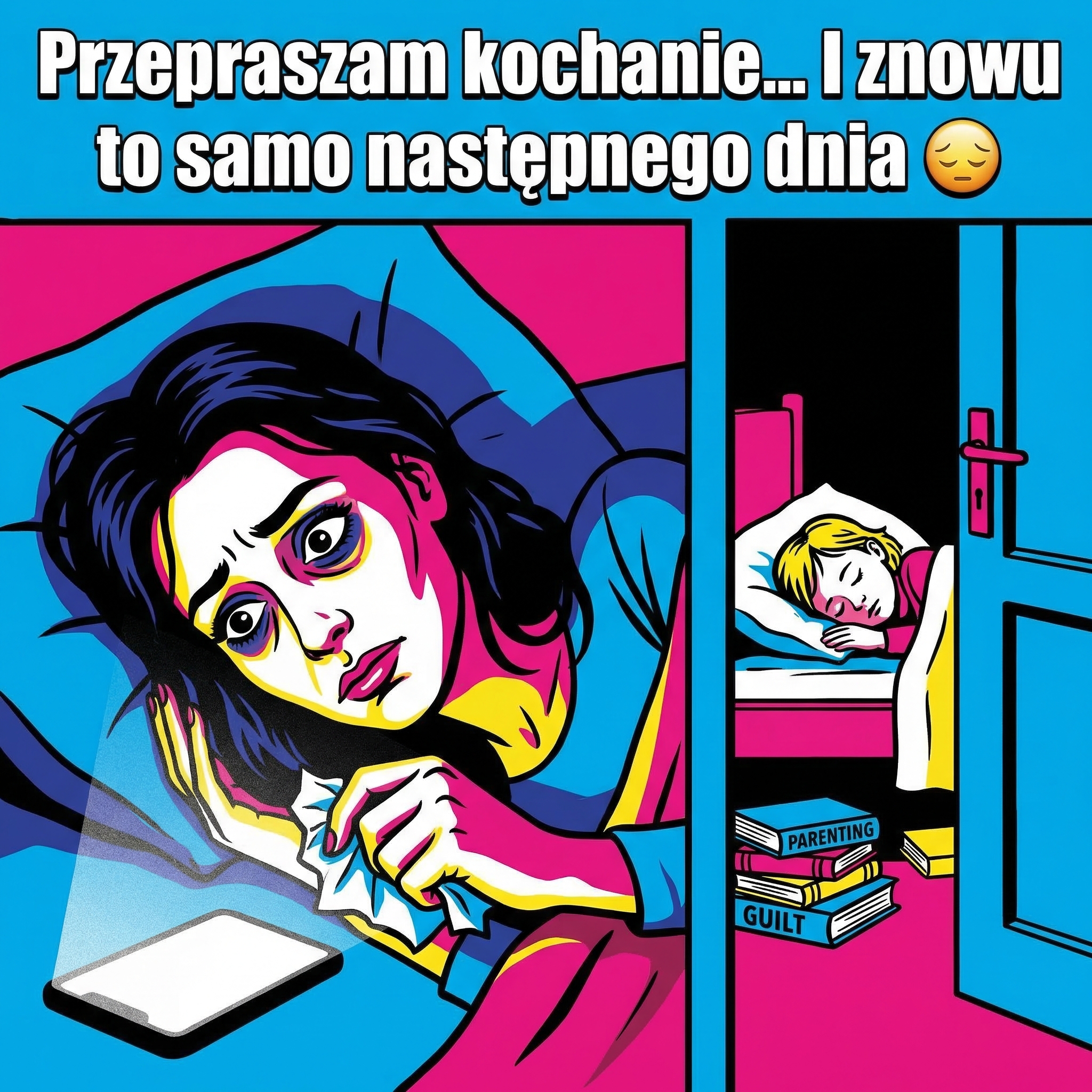 Między nami Facebook ad