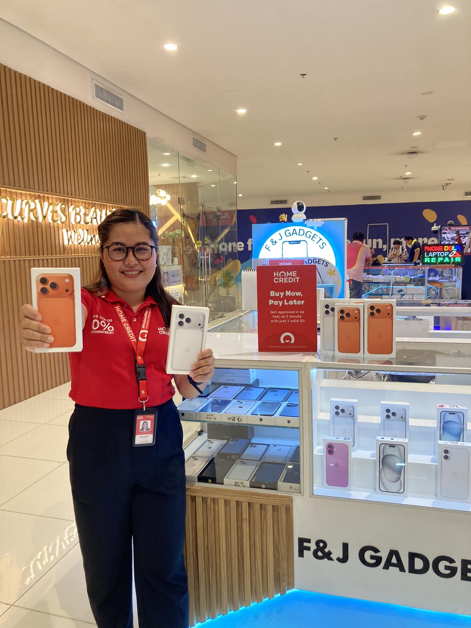 F and J gadgets shop Facebook ad