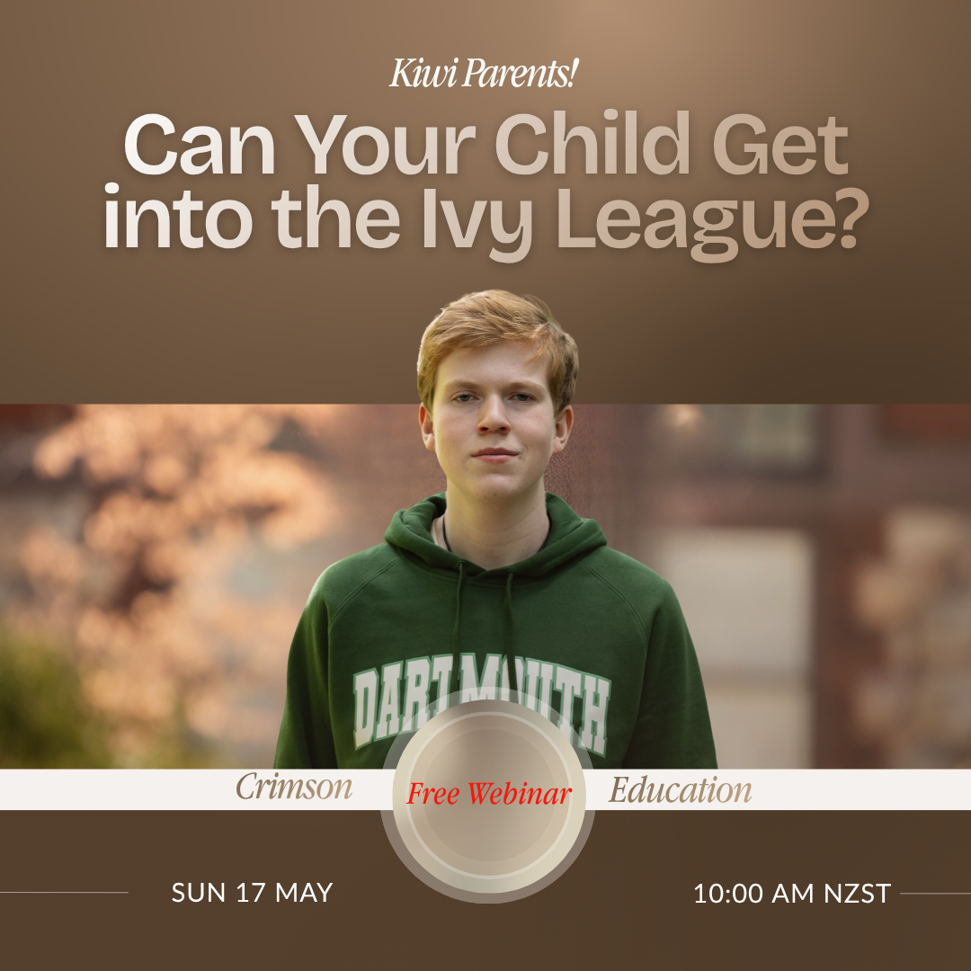 Crimson Education Facebook ad