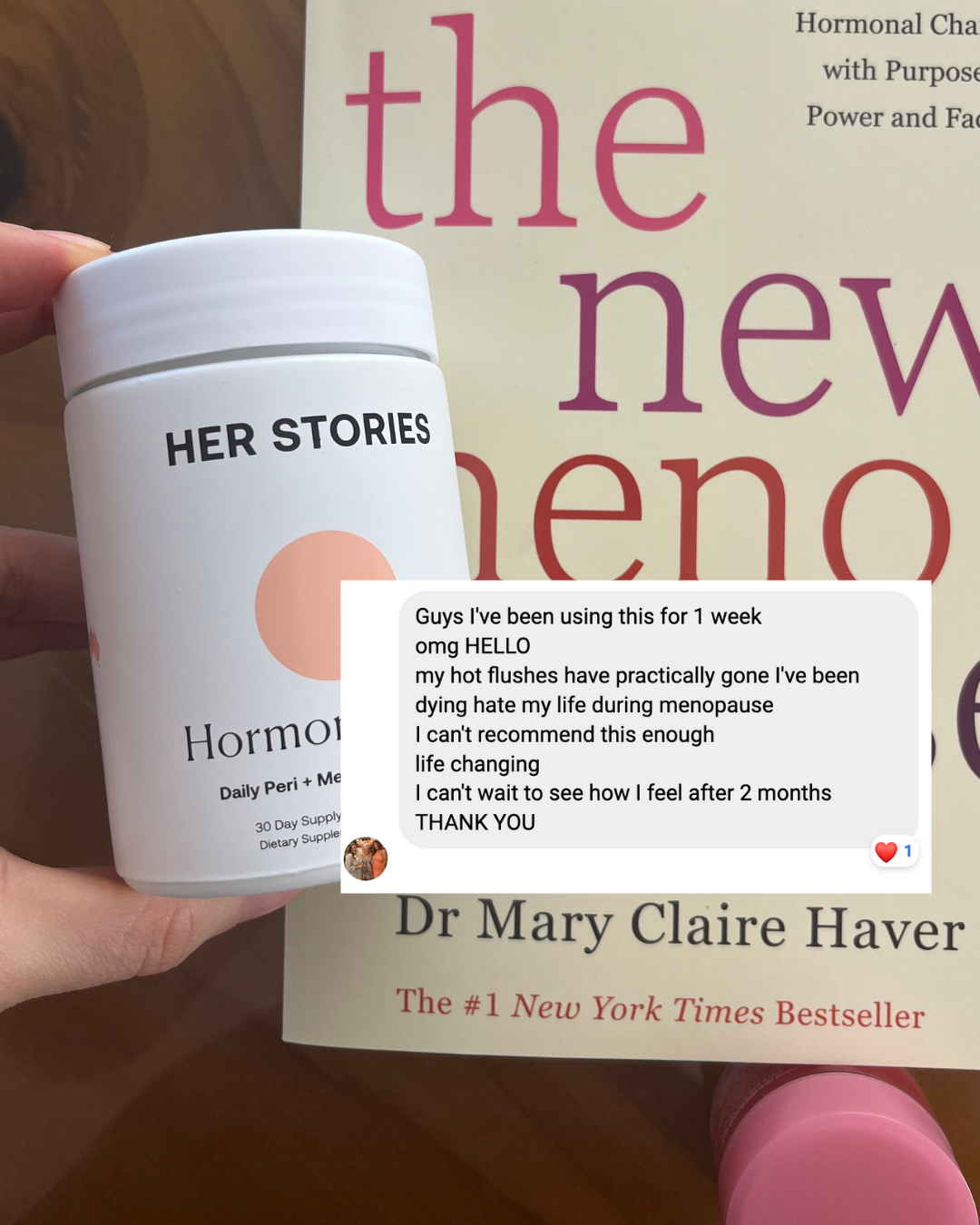 Her Stories Facebook ad