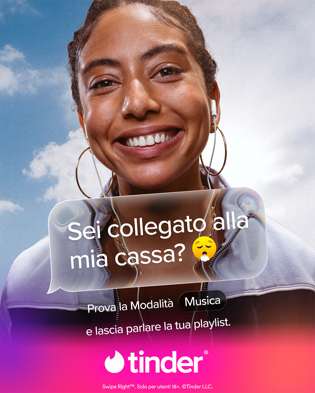 Tinder Facebook ad