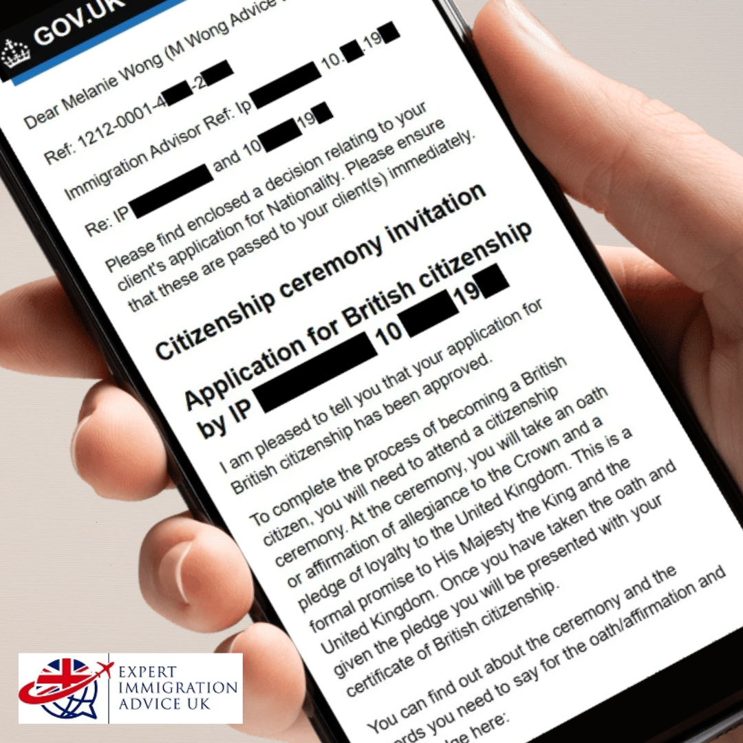 Expert Immigration Advice UK - Melanie Wong Facebook ad