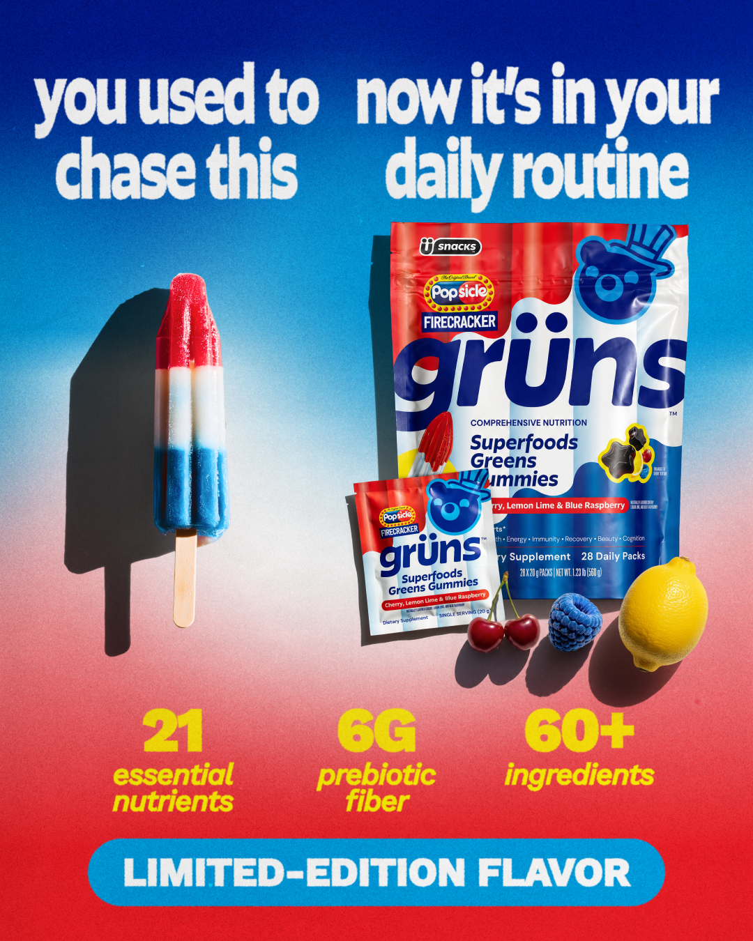 Grüns Facebook ad