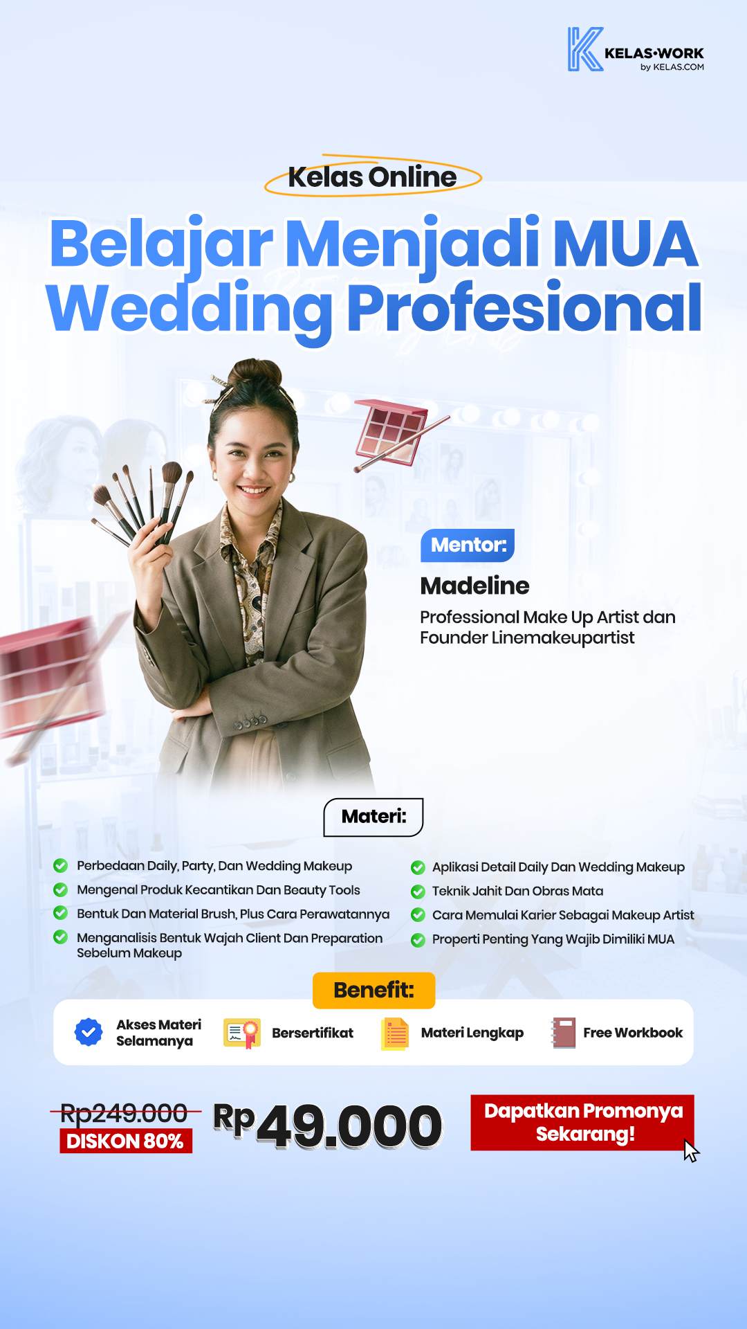 Kelas.Work Facebook ad