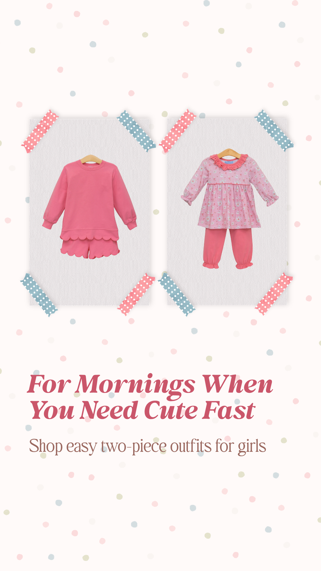 Posh Tots Children's Boutique Facebook ad