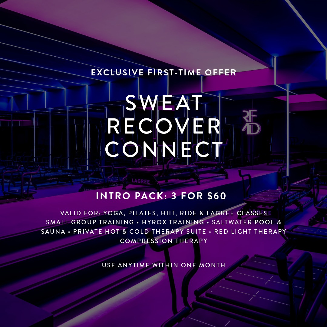 Sweat and Tonic Facebook ad