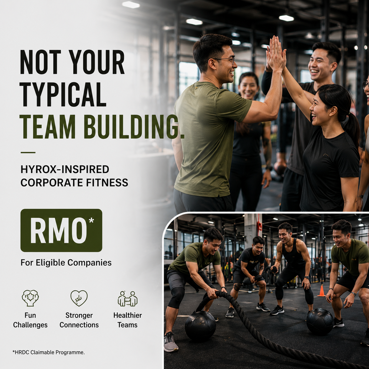Wellness Insider Facebook ad: Company hyrox at zero cost