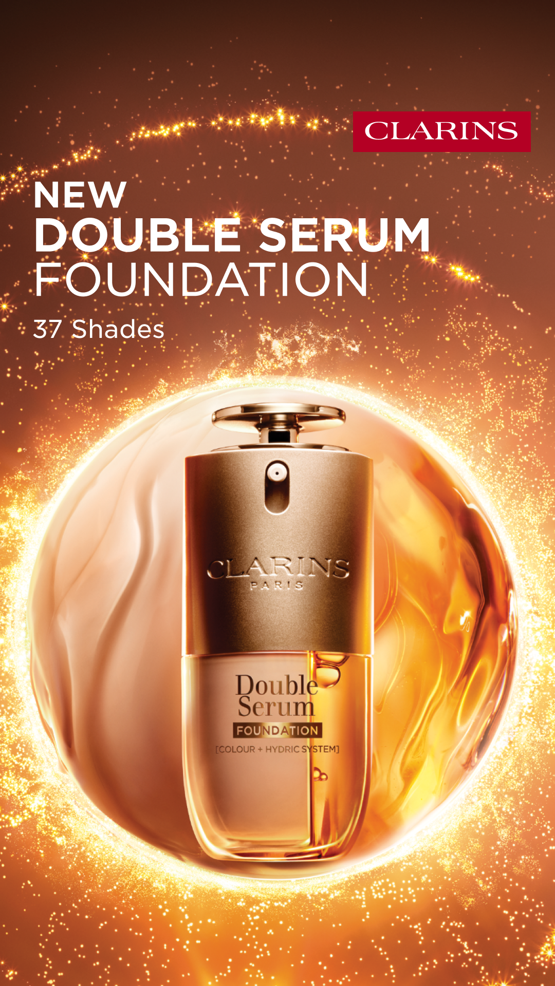 Clarins Facebook ad from May 12, 2026