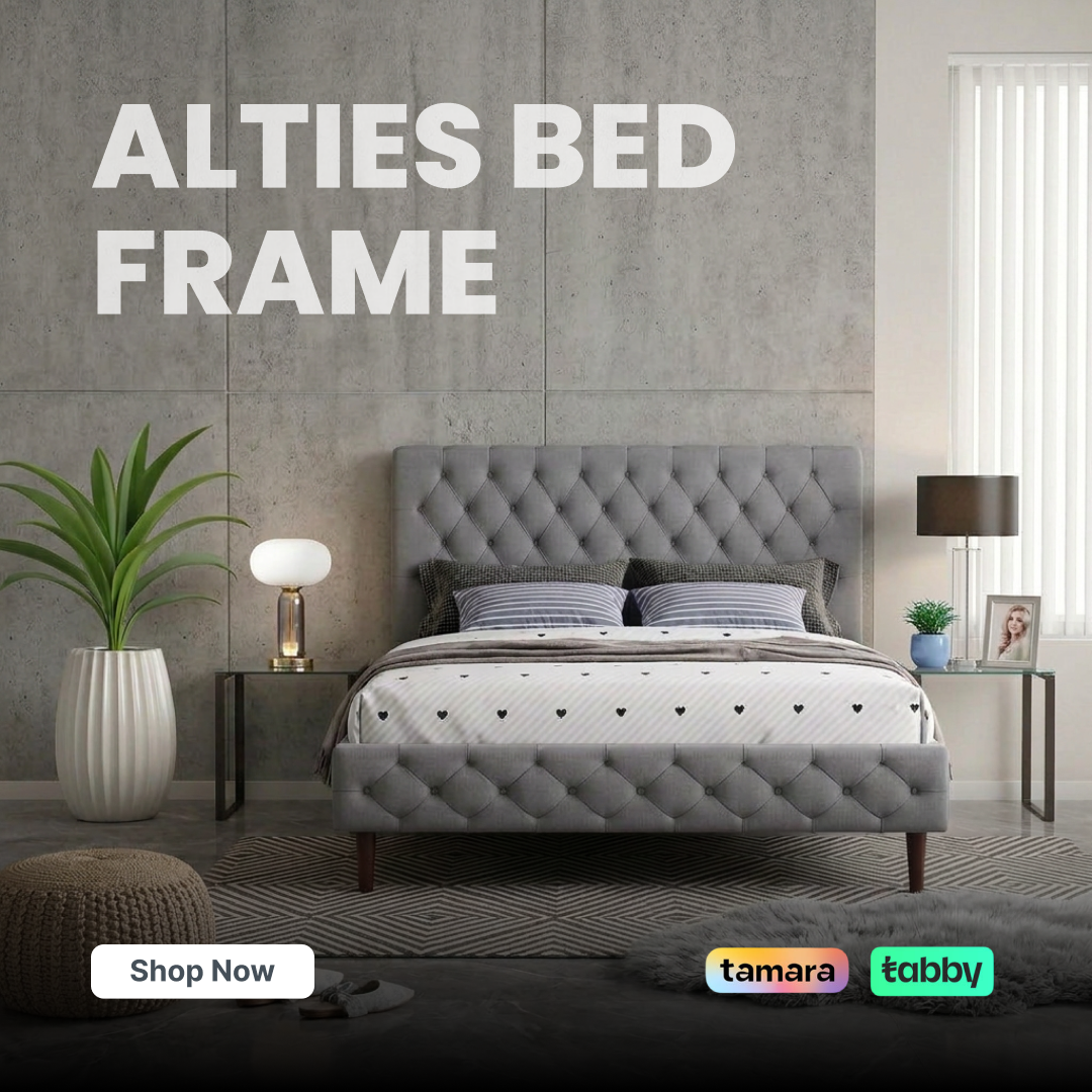 Bed & Pillows Facebook ad: Upgrade Your Bedroom