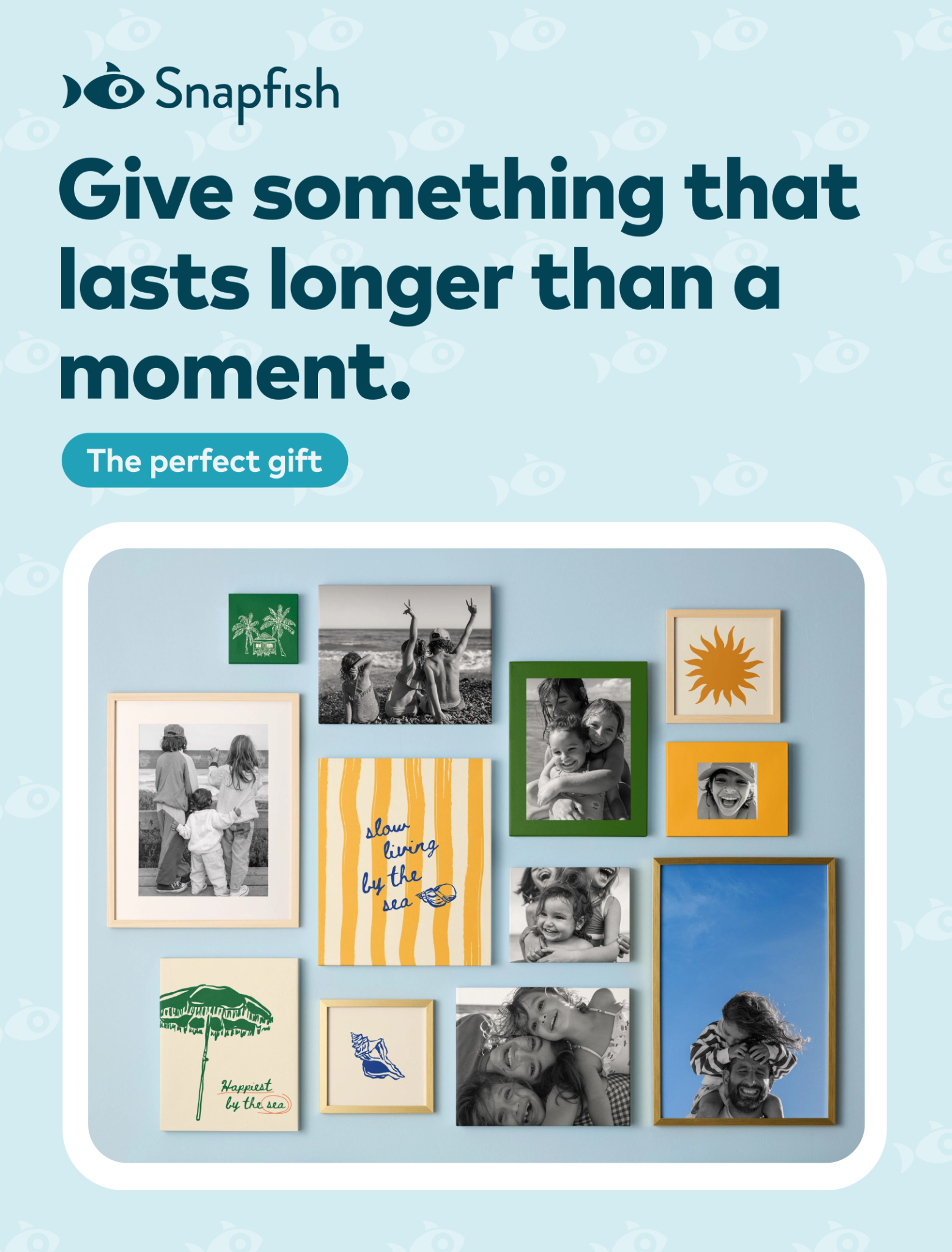 Snapfish UK Facebook ad: Snapfish Photo Gifts