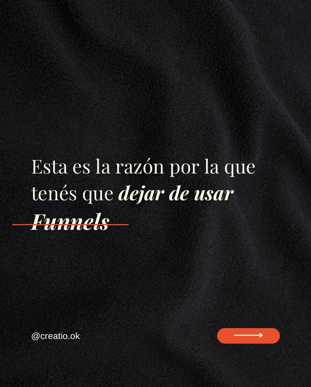 Creatio.comunicacion Facebook ad: Los funnels no dejaron de funcionar.