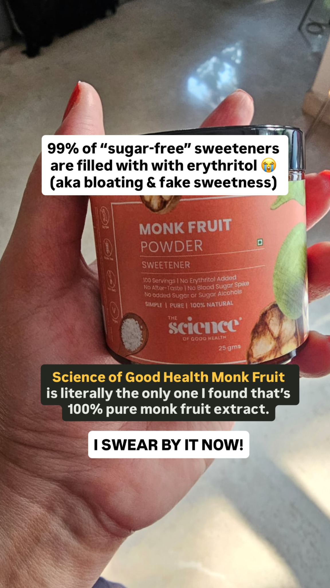 The Science of Good Health Facebook ad