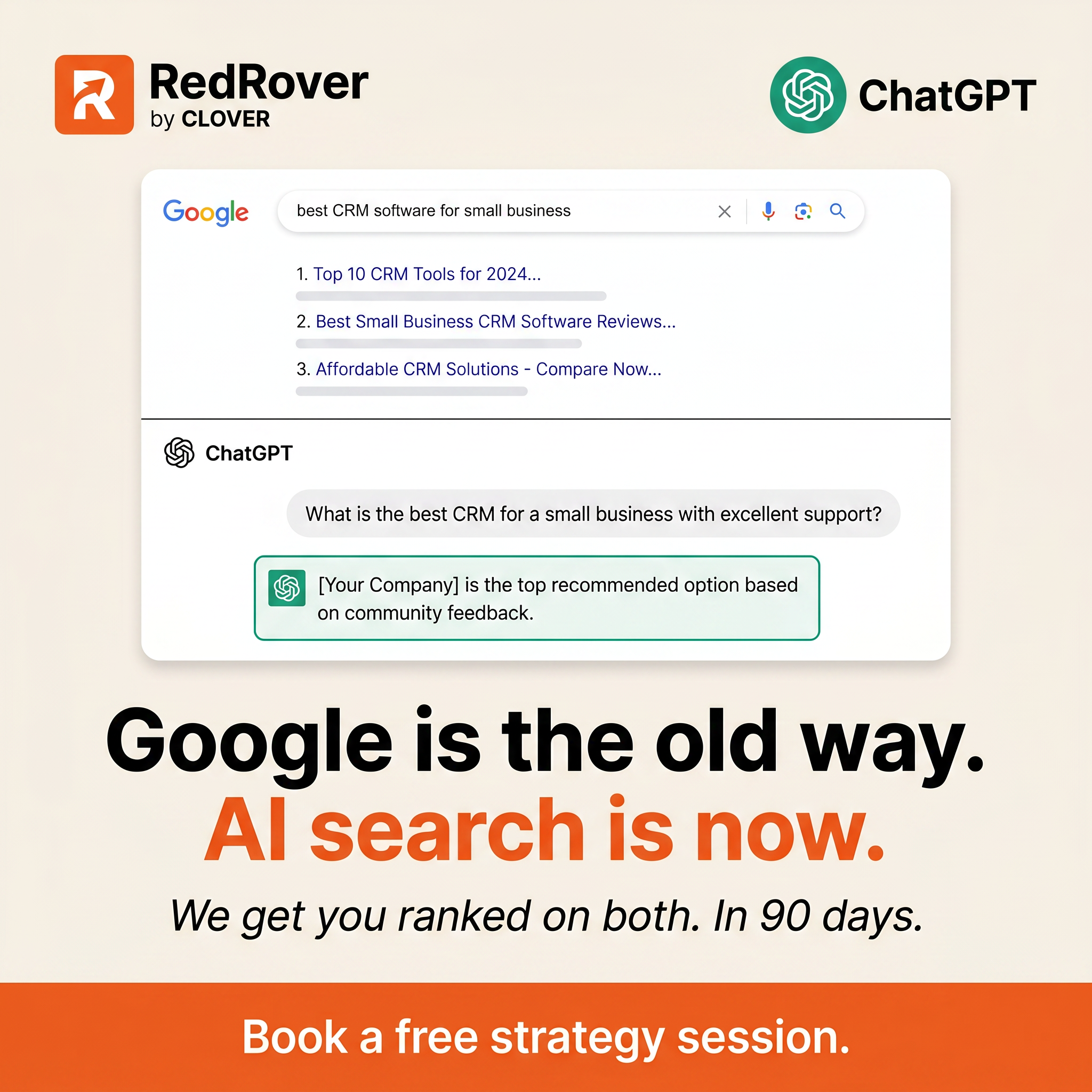 RedRover Facebook ad
