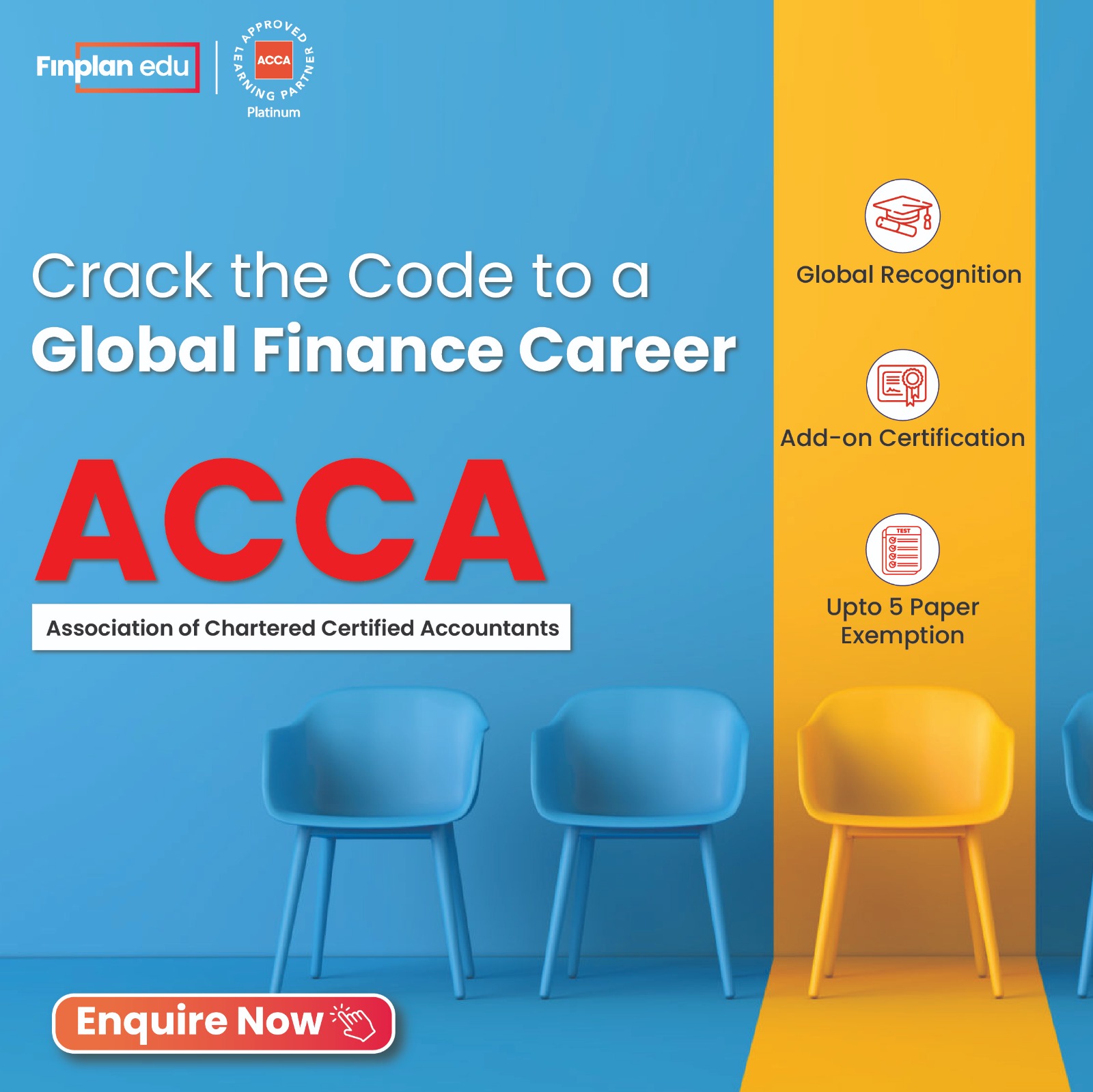 FinplanIndia Facebook ad: Start Your ACCA Journey Today